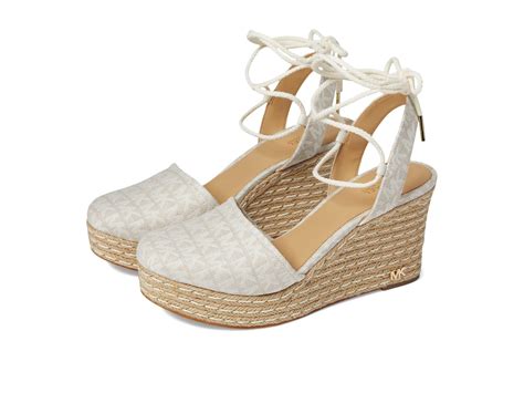 michael kors sandals beige|michael kors closed toe sandals.